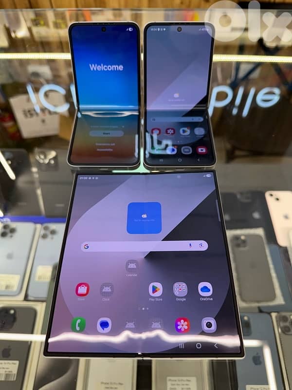Samsung Galaxy Z fold 6 & Z Flip 6 256Gb super clean 4