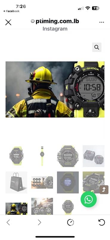 Casio gshock range man original 2