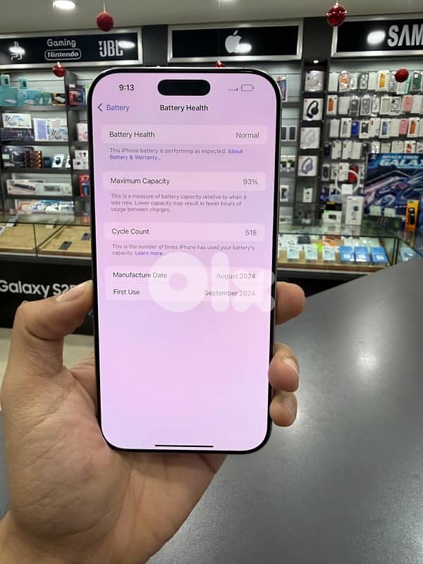 IPHONE 16PROMAX 512GB USED 4