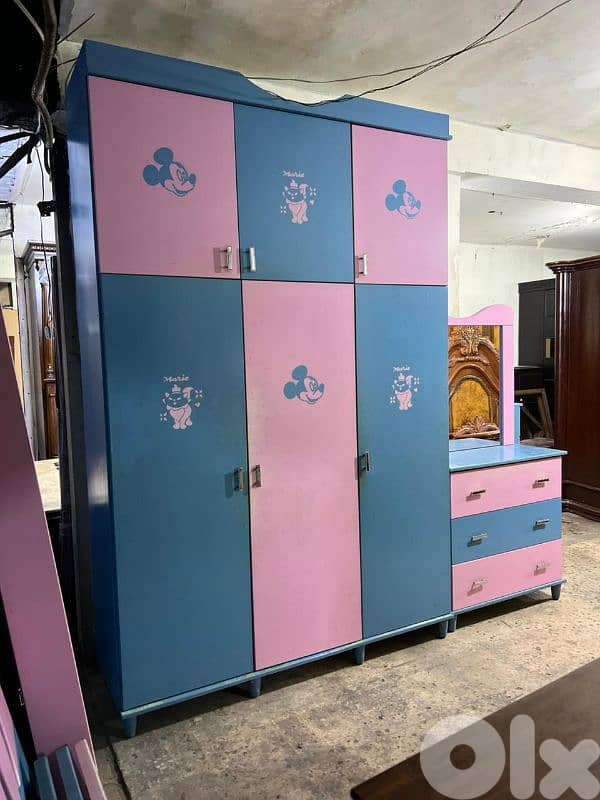 اوضة نوم ولادي 3 تخوت كتير مرتبة 7