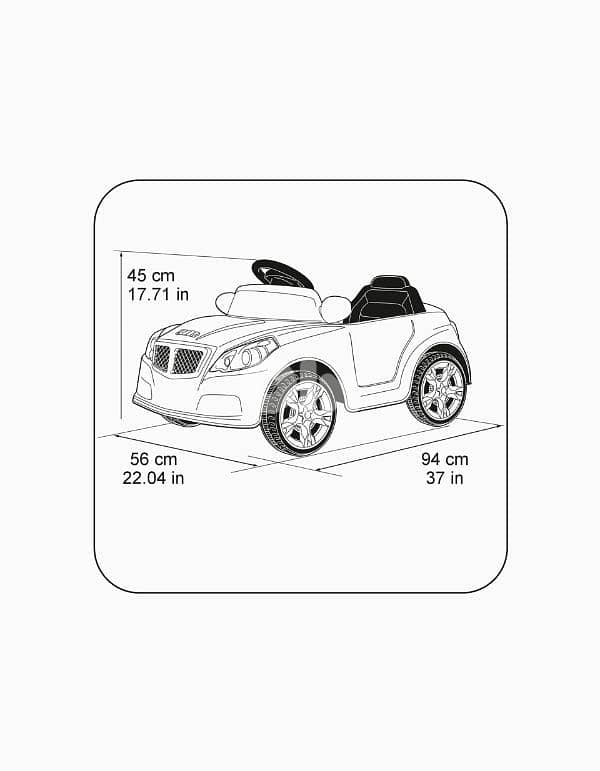 feber twincle car, electric with remote control 3