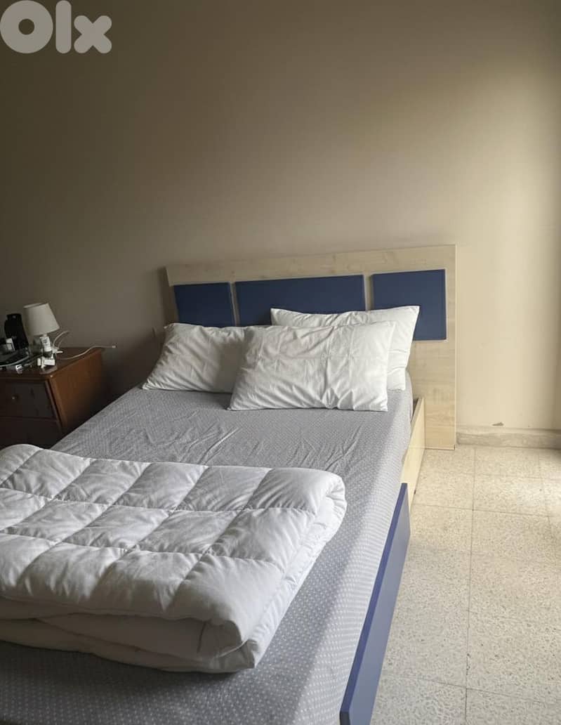 غرفة نوم مؤلفة من نخت عدد 2 + كومود+ قيترين 1