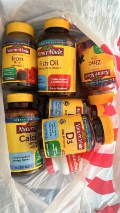 Nature made vitamins