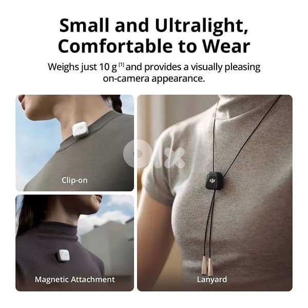 DJI Mic Mini Compact Wireless Microphone System for Camera 1