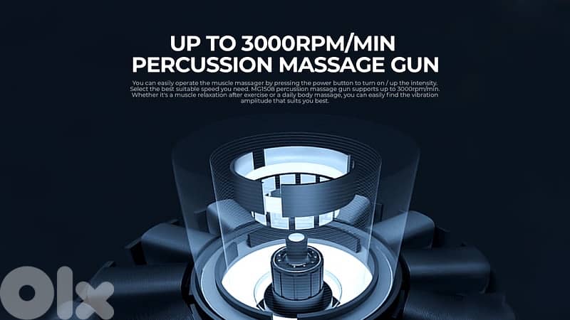 HAVIT Massage Gun MG1508 Mini 2
