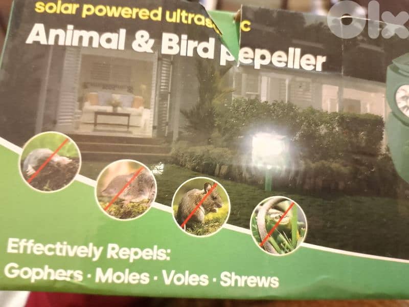 مانع القوارض و الحشرات و الحيوانات فعال للمانطق المفتوحة و المغلقة 4