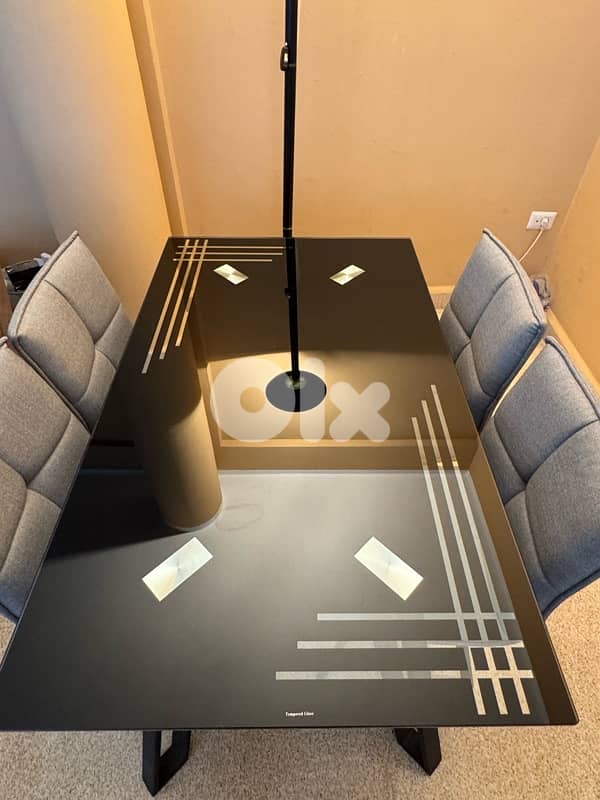 Dining table and chairs 1