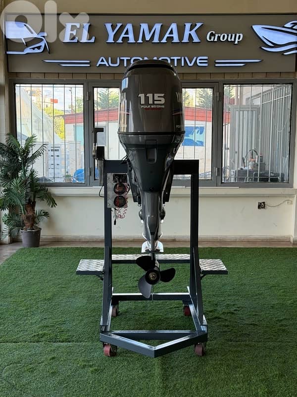 Yamaha outboard engine 115 HP محرك ياماها 5