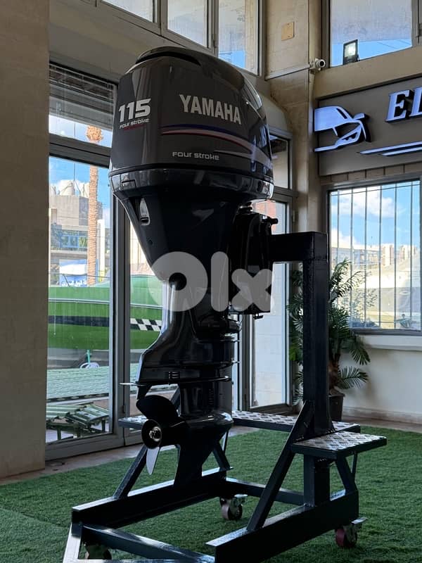 Yamaha outboard engine 115 HP محرك ياماها 7