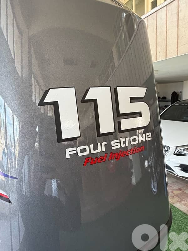 Yamaha outboard engine 115 HP محرك ياماها 8