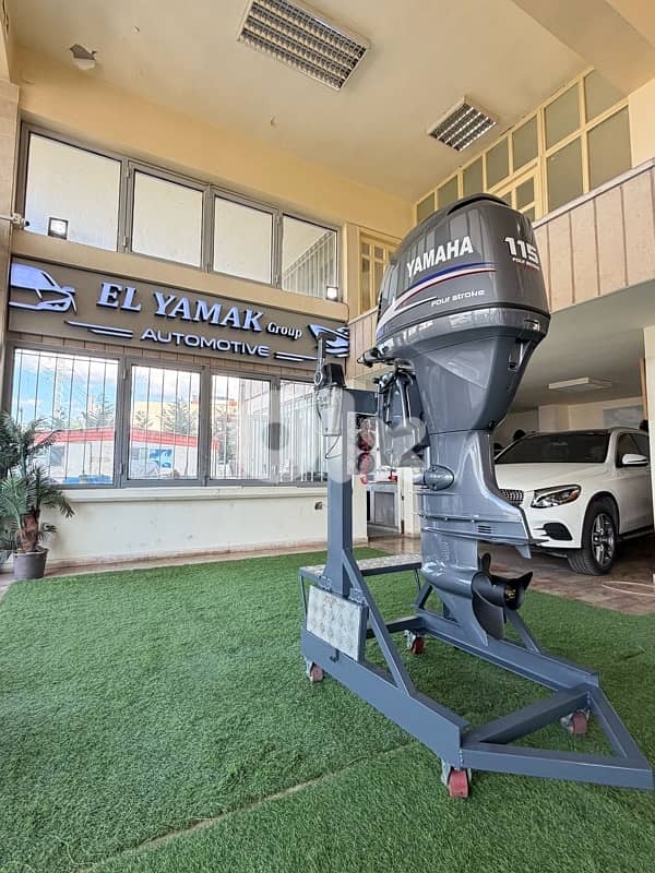 Yamaha outboard engine 115 HP محرك ياماها 12
