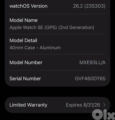 apple watch se2 40mm