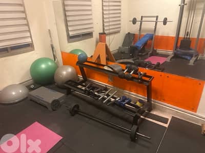 fitness studio equipments