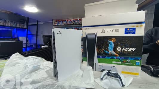 ps5 fat open box very clean