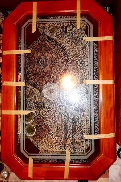 طاولة صالون خشب زين