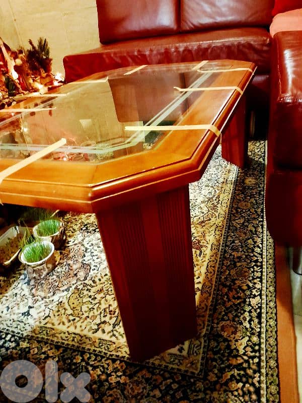 طاولة صالون خشب زين 2