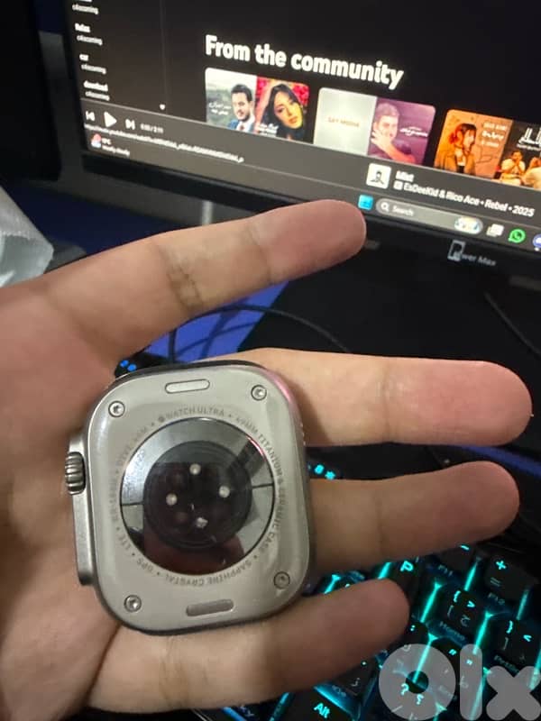 apple watch ultra 1st gen 100% battery 1