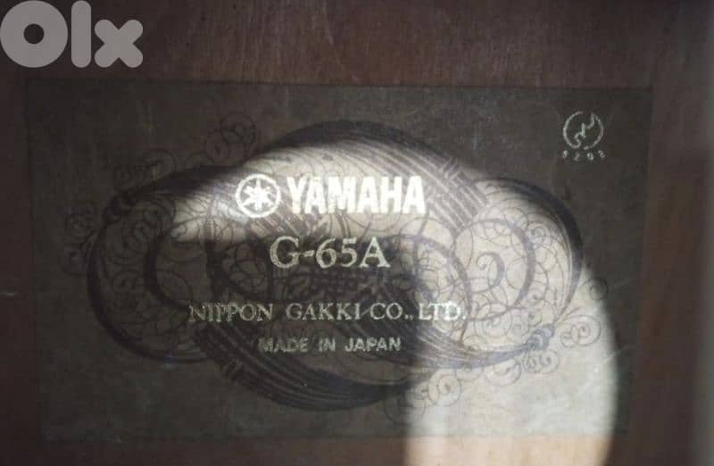 guitar yamaha Japan 4