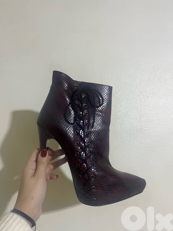 red-snake boots 2