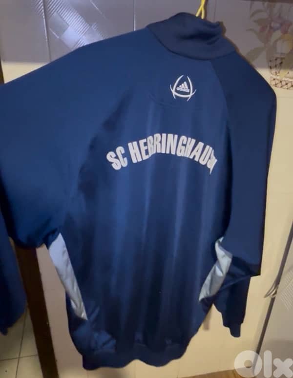 Vintage Adidas RWE Track Top - Blue - Size M 2