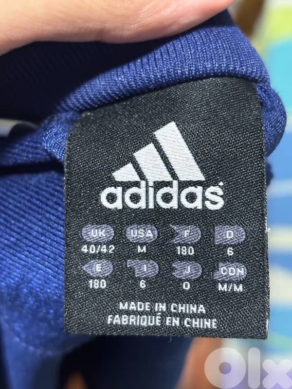 Vintage Adidas RWE Track Top - Blue - Size M 6