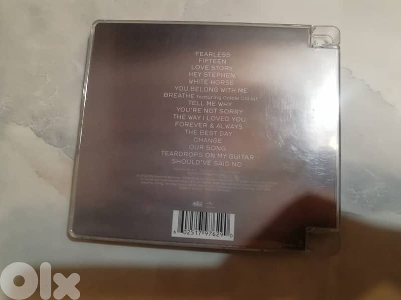 Taylor Swift – Fearless CD 2