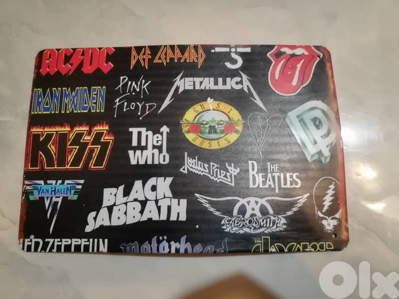 musical metal photo plates starting 12$ ask for prices 11