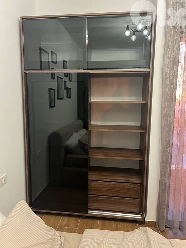 خزانة درفتين سحاب قزاز جديدة من المعمل بافضل الاسعار 1