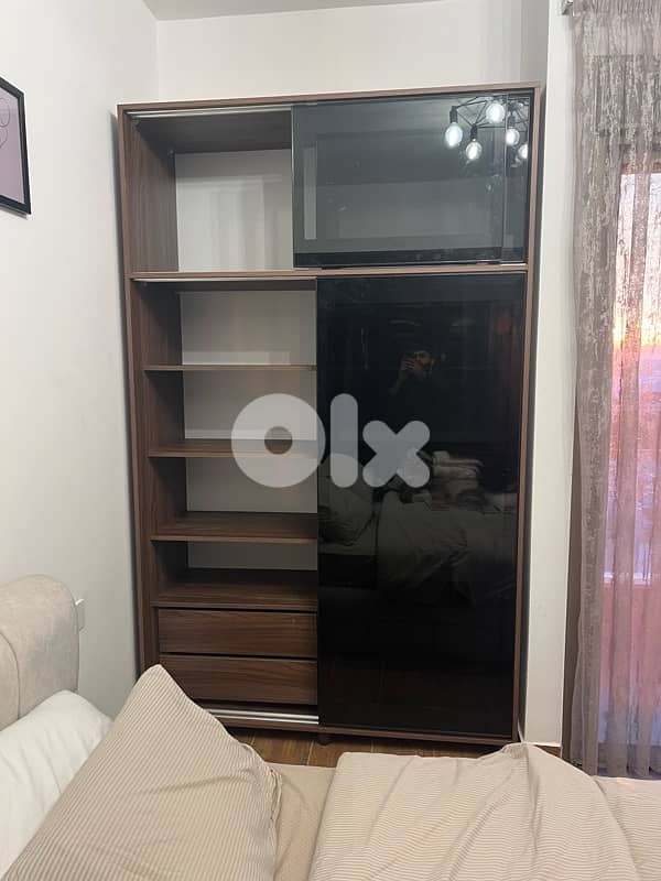 خزانة درفتين سحاب قزاز جديدة من المعمل بافضل الاسعار 2