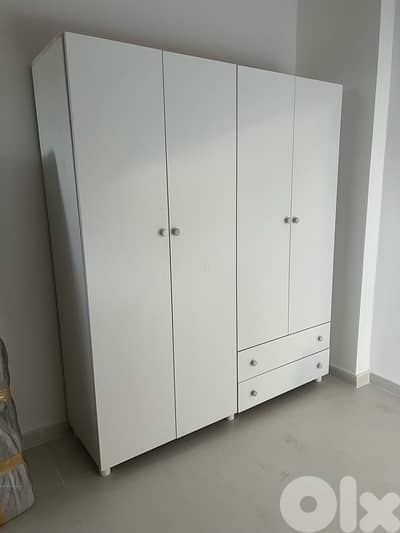 خزانة 4 درف جديدة من المعمل بافضل الاسعار