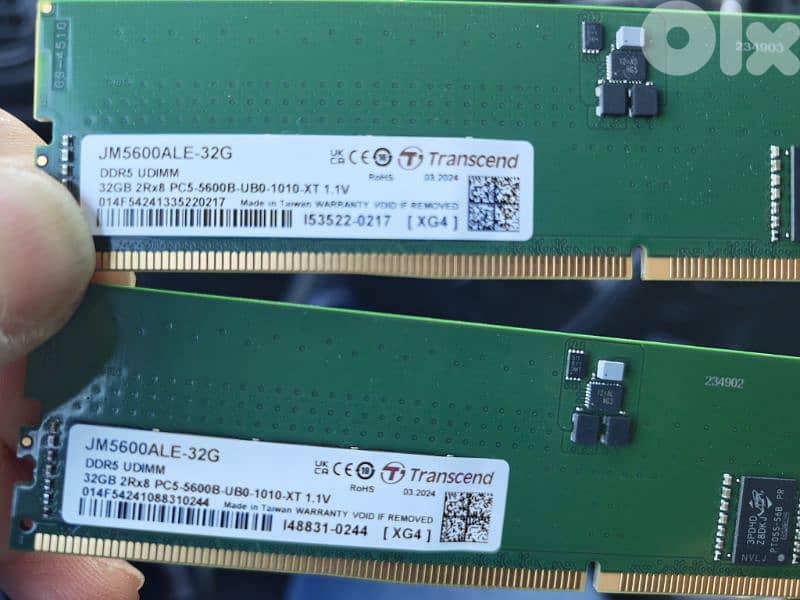 Transcend 32GB DDR5 5600MHz 1