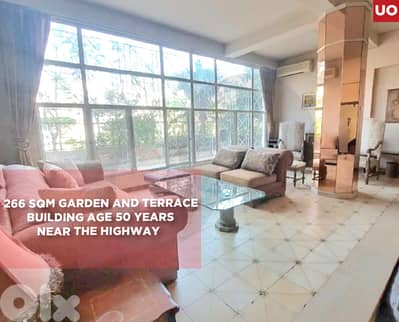 garden and terrace, prime area, baabda, hazmieh/الحازمية REF#UO130581