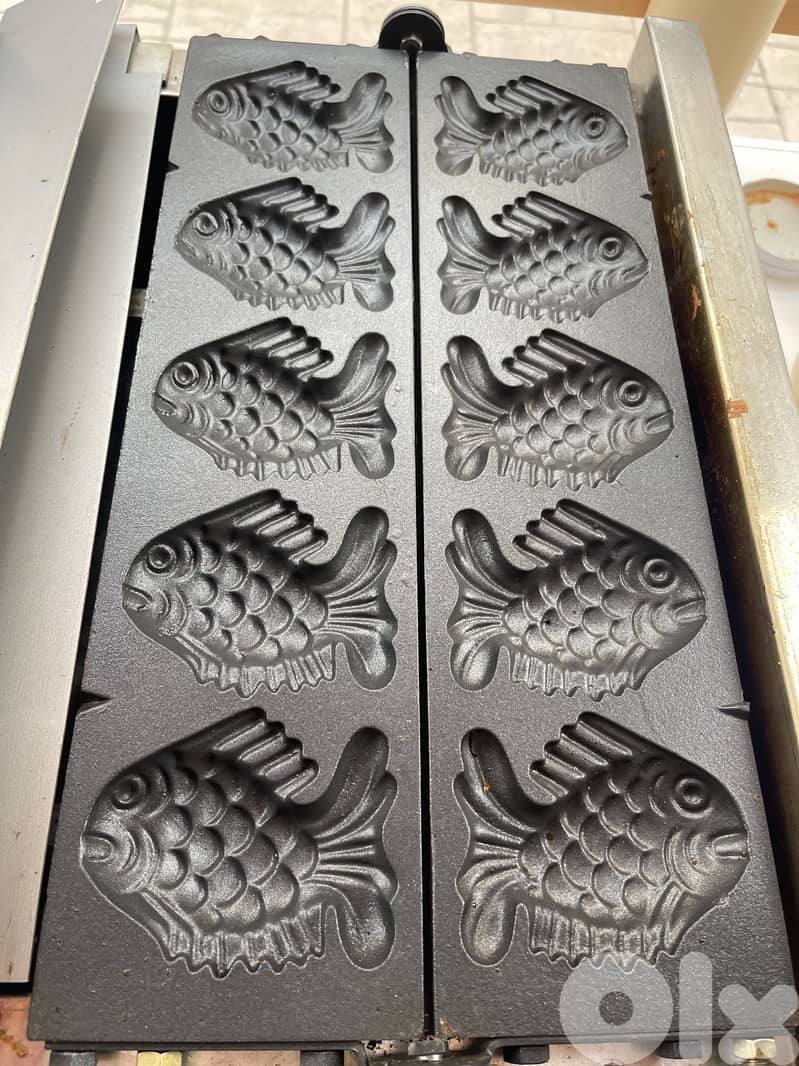 korean style fish bread gas oven with kiosk 2