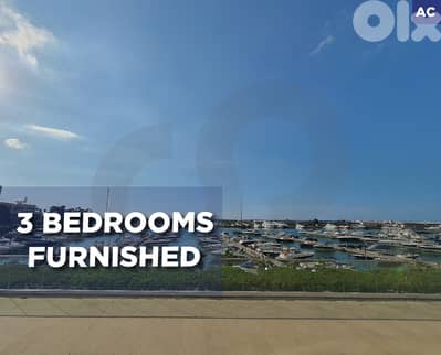 Waterfront City DBAYEH / 3 Bedrooms / Furnished REF#AC130591