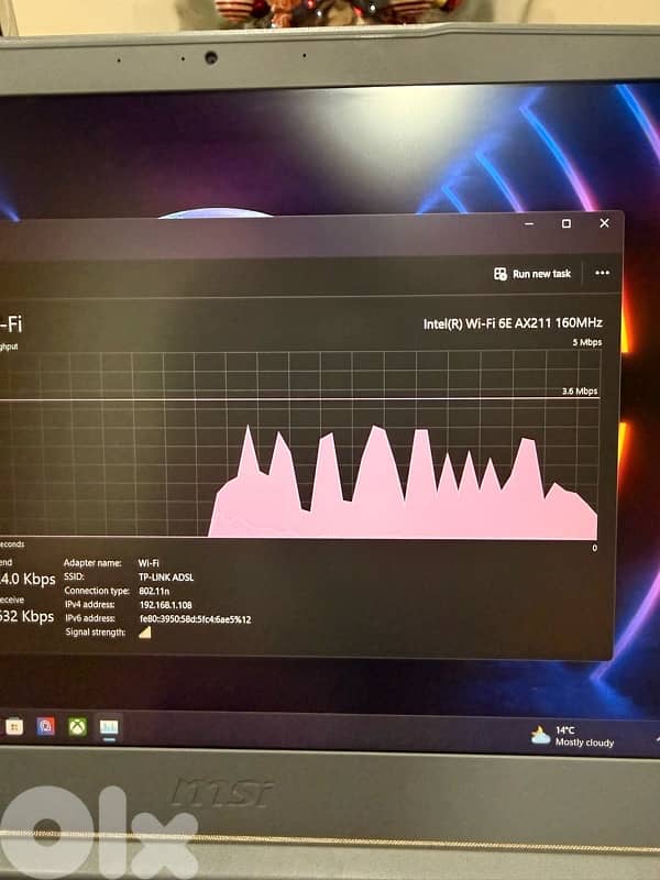 MSI Thin 15 Gaming Laptop – i5 13th Gen - RTX 3050 - 144Hz 5