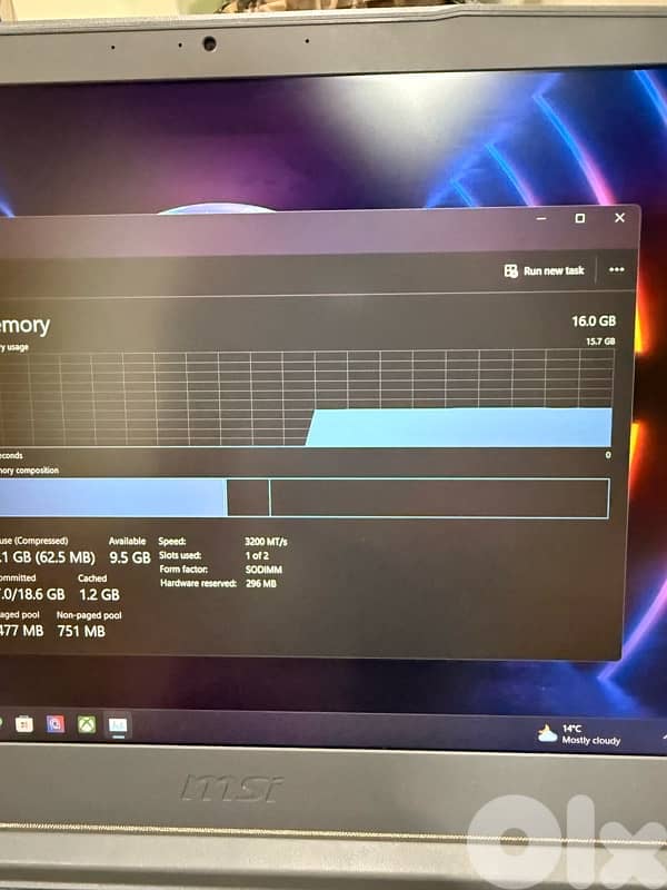 MSI Thin 15 Gaming Laptop – i5 13th Gen - RTX 3050 - 144Hz 7