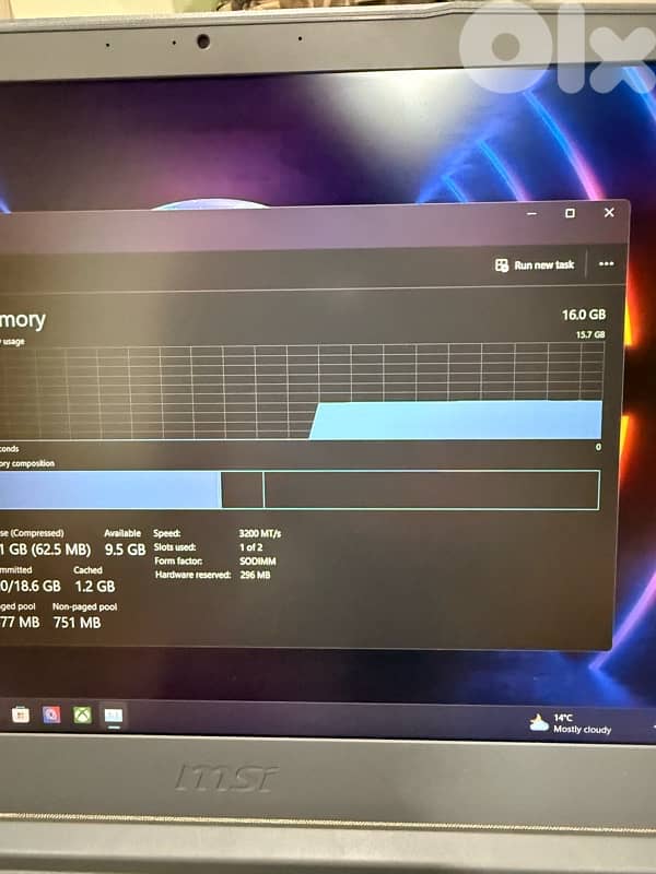 MSI Thin 15 Gaming Laptop – i5 13th Gen - RTX 3050 - 144Hz 8