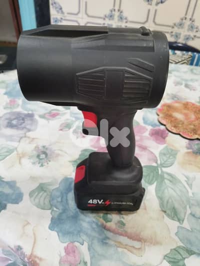 blower lithium on machine