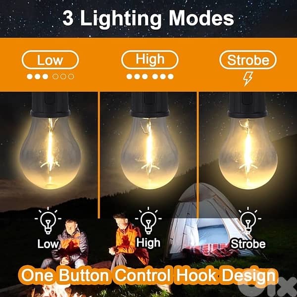 Portable LED camping lights 3