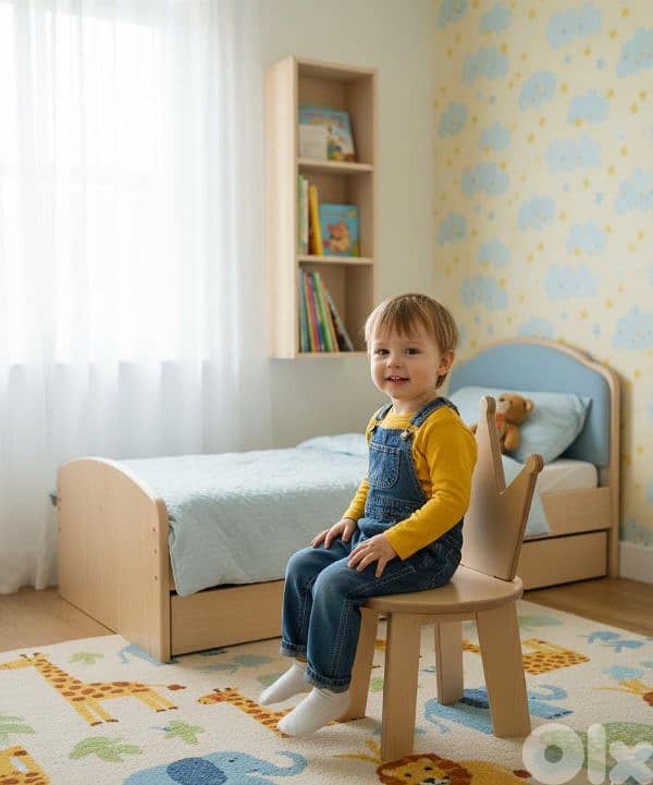 طاولة و 5 كراسي 1