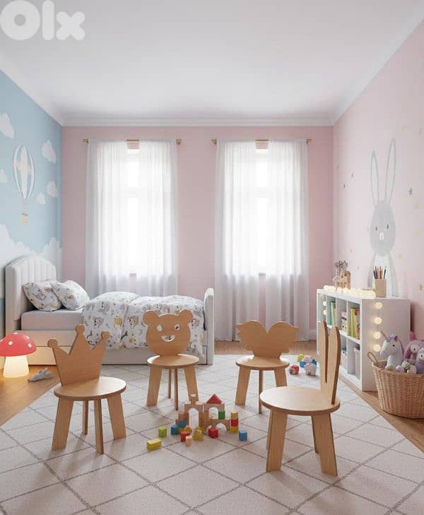 طاولة و 5 كراسي 3