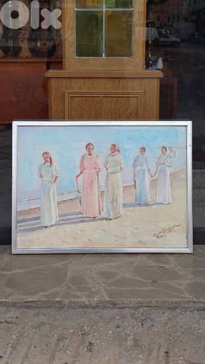 لوحة رسم زيتي