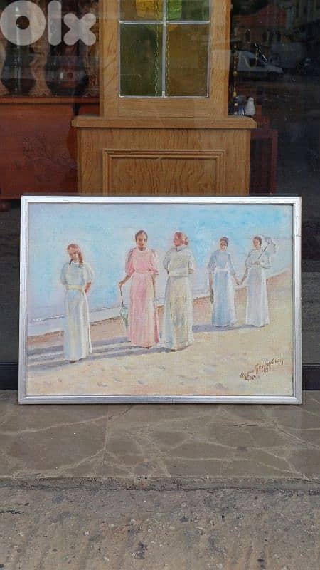 لوحة رسم زيتي 1