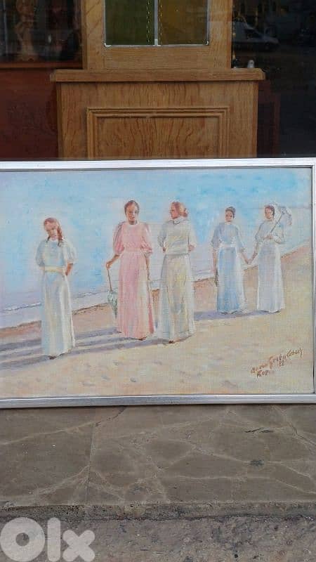 لوحة رسم زيتي 3