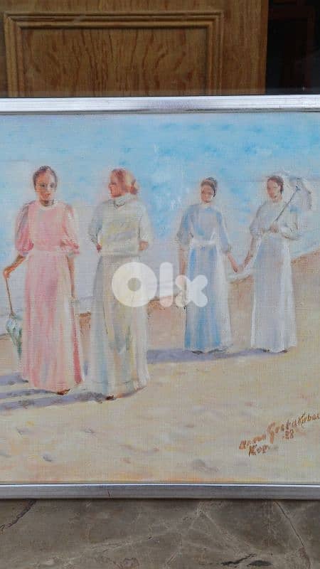 لوحة رسم زيتي 5