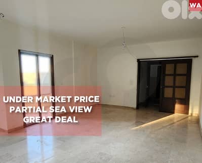 partial sea view, great deal, aley, khaldeh/خلدة  REF#WA130636