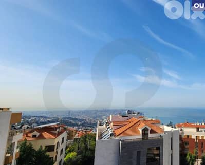 Quiet street with a beautiful view IN Cornet Chahwan ! REF#OU130638 !