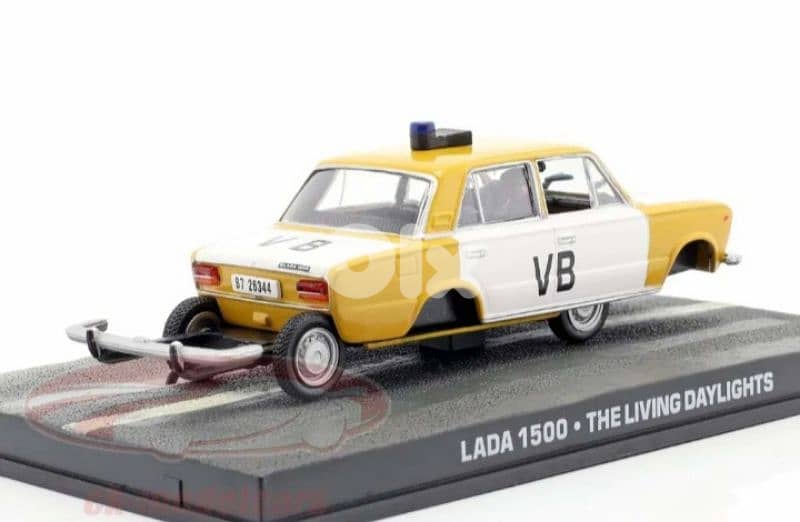 Lada 1500 (The Living Daylights Movie) diecast car model 1;43 3