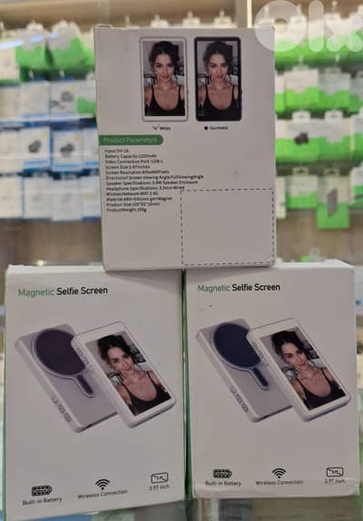 WIRELESS MAGNETIC PHONE SCREEN/SELFIE SCREEN  35$