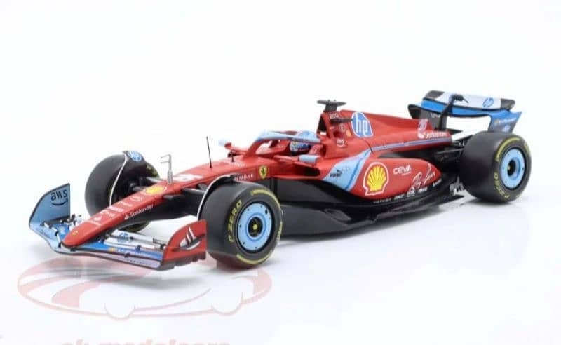 C. Leclerc  Ferrari SF,-24 (GP Miami 2024) diecast car model 1;18 1